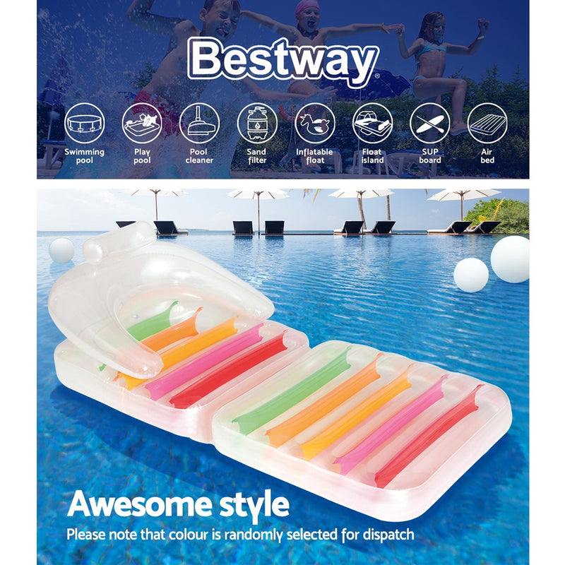 Floating Inflatable Float Floats Floaty Pool Bed Seat Toy Play Lounger