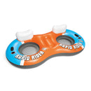 River Run 2 Inflatable Tube River Lake Pool Lounge Float Cooler Twin