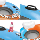 River Run 2 Inflatable Tube River Lake Pool Lounge Float Cooler Twin