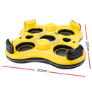 Inflatable Floating Float Floats Island Pool Raft Water Fun 4-person