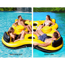 Inflatable Floating Float Floats Island Pool Raft Water Fun 4-person