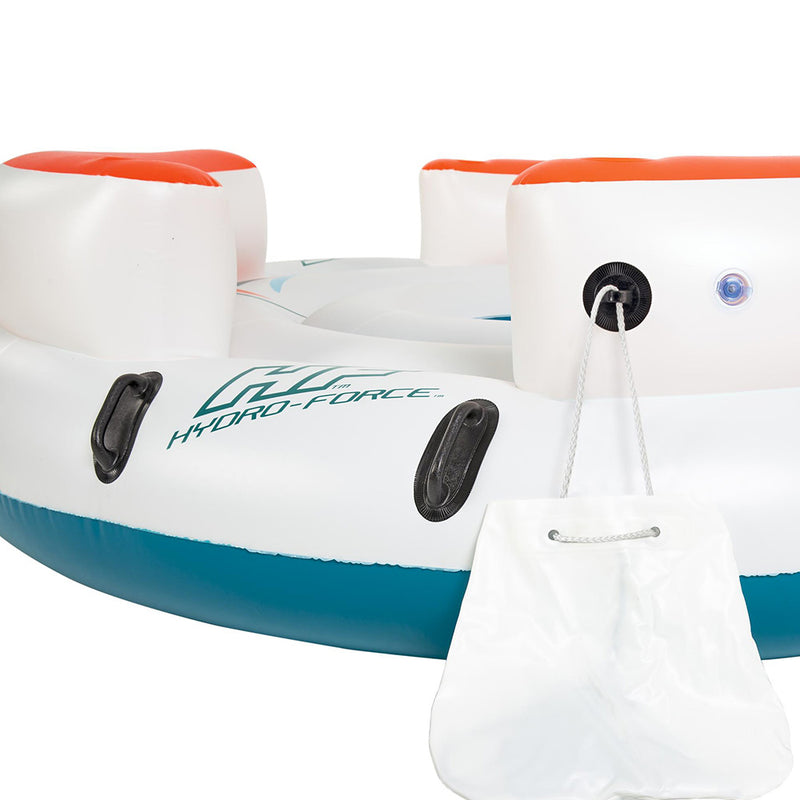 Inflatable Floating Water Float Pool Lounge Island Swimming Chair Beach