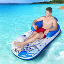 Inflatable Floating Float Floats Pool Lounge Chair Bed Swimming Pools