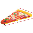 Inflatable Swimming Pool Pizza Slice Water Float Raft Lounge Toy Bed