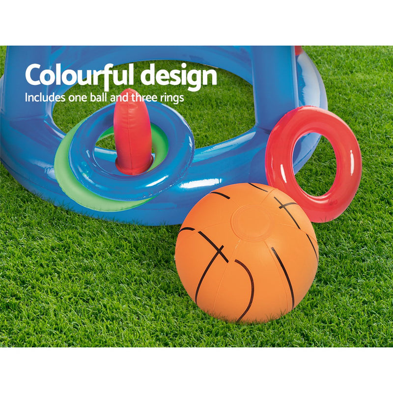 Game Float Kool Pool Pool Dunk Inflatable Basketball Hoop Set Pool Toy