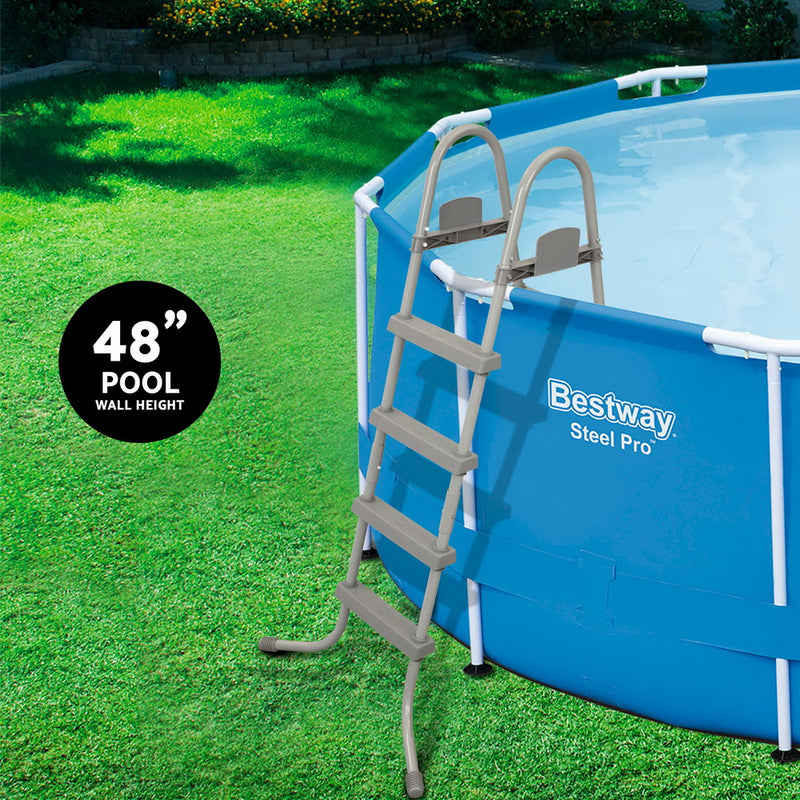 Above Ground Pool Ladder with Removable Steps