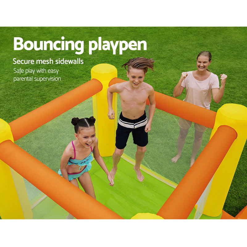 Inflatable Water Slide Water Park Jumping Splash Toy Outdoor Slides