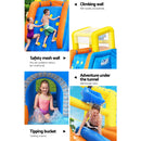 Water Slide Park Inflatable Jumping Castle Splash Toy Bounce House