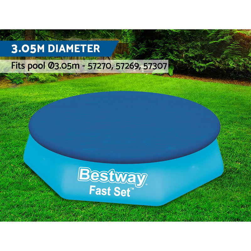 3.05m Swimming Pool Cover For Above Ground Pools Cover LeafStop
