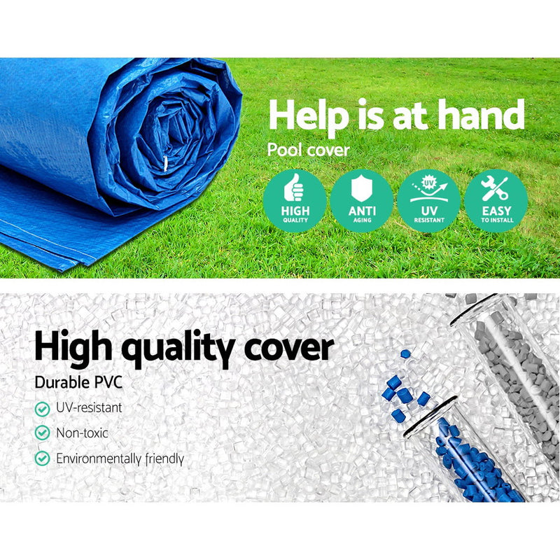 3.05m Swimming Pool Cover For Above Ground Pools Cover LeafStop