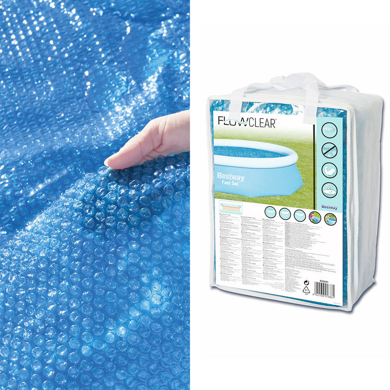 Solar Pool Cover Blanket for Swimming Pool 10ft 305cm Round Pool 58241