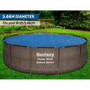 Solar Pool Cover Blanket For Swimming Pool 12ft 366cm Round Pools
