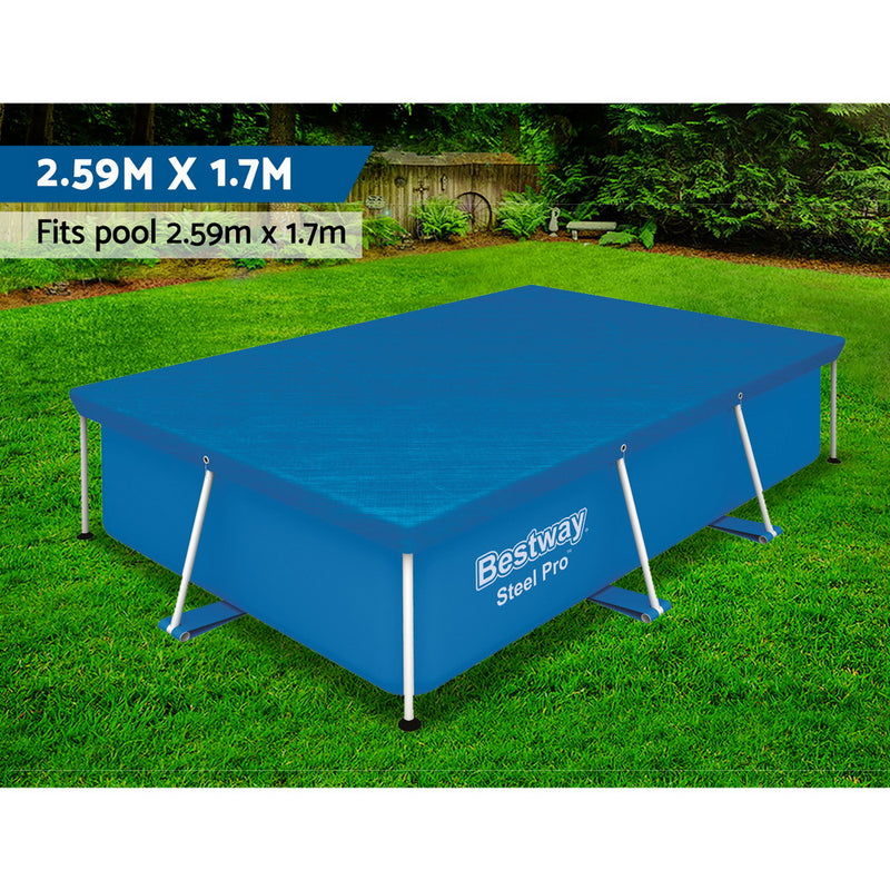 Swimming Pool Cover For 2.59mx1.7m Above Ground Pools LeafStop