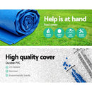 Swimming Pool Cover For 2.59mx1.7m Above Ground Pools LeafStop