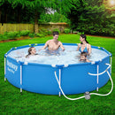 Swimming Pool Above Ground Pools Filter Pump Power Steel Frame