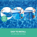 Swimming Pool Above Ground Filter Pump Steel Pro Frame Pools