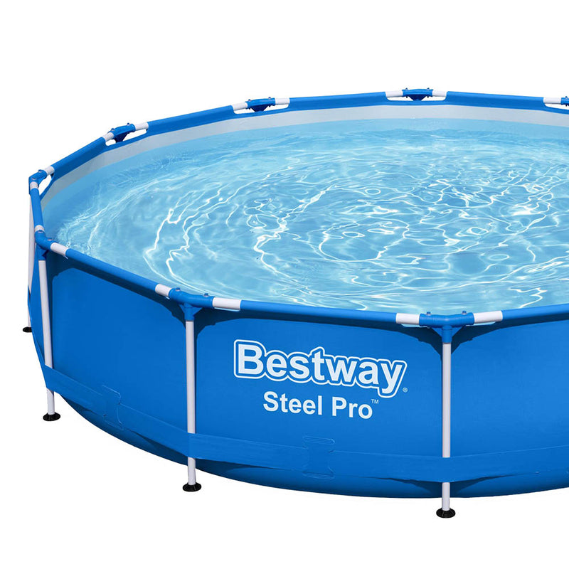 Swimming Pool Above Ground Pools Filter Pump 3.66M Power Steel Frame