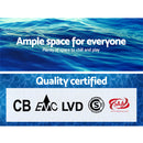 Swimming Pool Above Ground Pools Filter Pump 3.66M Power Steel Frame