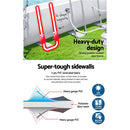 Above Ground Swimming Pool Power Steel™ Rectangular Frame Pools Filter