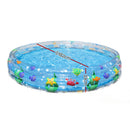 Swimming Pool Above Ground Kids Play Pools Inflatable Family Round Clear