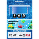 Swimming Pool Above Ground Kids Play Pools Inflatable Family Round Clear