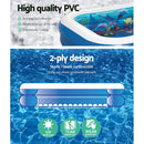Inflatable Kids Pool Ground Play Pool 3D Undersea Aquarium outdoor
