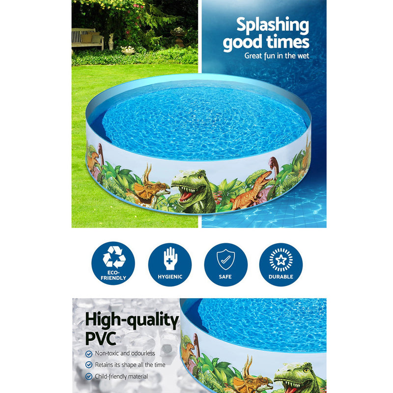 Swimming Pool Above Ground Kids Play Fun Inflatable Round Pools