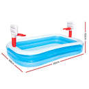 Inflatable Play Pool Kids Pool Swimming Basketball Play Pool