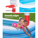 Inflatable Play Pool Kids Pool Swimming Basketball Play Pool