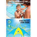 Above Ground Swimming Pool with Mist Shade