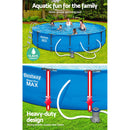 Above Ground Swimming Pool Steel Pro™ Frame Filter Pump 15ft