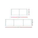 Swimming Pool Steel Frame Above Ground Rectangular Pool Filter Pump