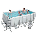 Power Steel Rectangular Frame Pool