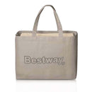 Queen Size Inflatable Air Mattress - Grey & Beige