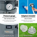 530GPH Flowclear™ Sand Filter Swimming Above Ground Pool Cleaning Pump