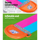 Inflatable Water Slip And Slide 4.88m Kids Rider Splash Toy Outdoor