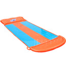 Triple Water Slip And Slide Kids Inflatable Splash Toy Outdoor 5.49M