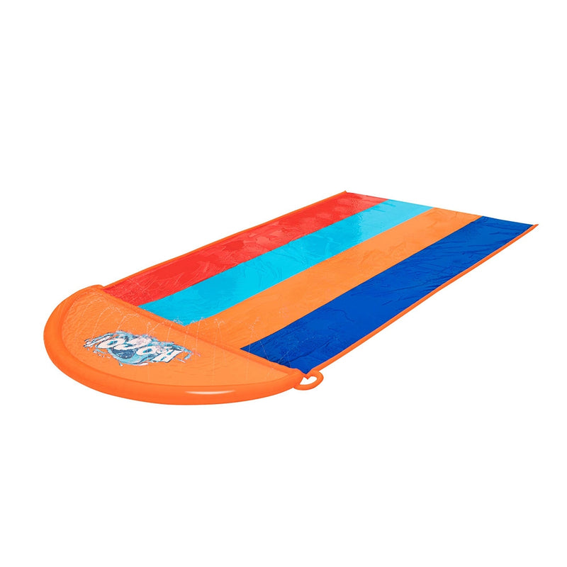 Water Slip And Slide Kids Inflatable Splash Toy Quadruple 4.88M