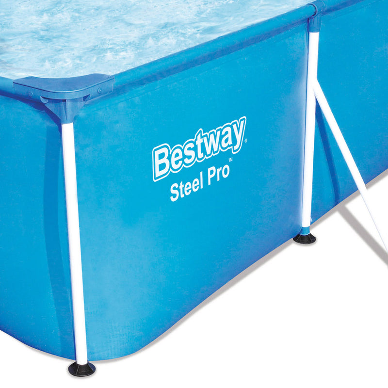 Rectangular Steel Frame Above Ground Swimming Pool