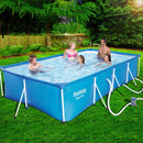 Rectangular Steel Frame Above Ground Swimming Pool