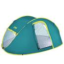 Family Camping Tent Pop Up 4 Person Canvas Hiking Outdoor Beach Tent