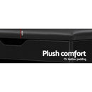 3 Tier Shoe Cabinet Storage Stool Black