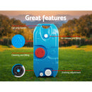 Weisshorn 40L Portable Wheel Water Tank - Blue