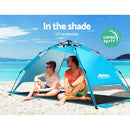 Weisshorn Pop Up Camping Tent Beach Portable Instant Up Hiking Sun Shade Shelter