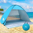 Weisshorn Pop Up Camping Tent Beach Hiking Sun Shade Shelter Fishing 3 Person