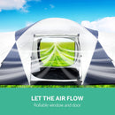 Weisshorn Family Camping Tent 12 Person Hiking Beach Tents Canvas (3 Rooms)