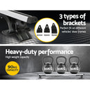 Universal Car Roof Rack 1450mm Cross Bars Aluminium Silver Adjustable Brackets Carrier 90kg