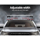 Universal Car Roof Rack 1390mm Upgraded Holder Cross Bars  Aluminium Silver Adjustable Car 90kgs load Carrier