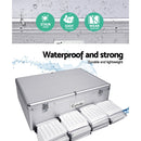 1000 Disc Aluminium Storage Box - Silver
