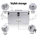 240 Disc Aluminium Storage Box - Silver